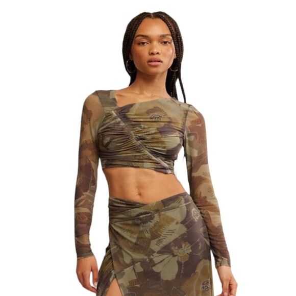 Free People SuperNova Long Sleeve Top - Size Small - Picture 1 of 9